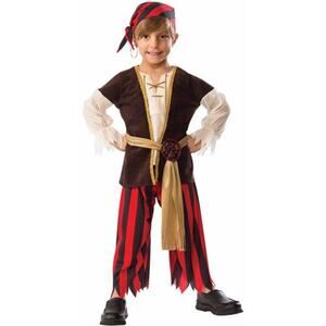 NEW Rubie's Pirates of the 7 Seas Pirate Matey Halloween Costume 2T
